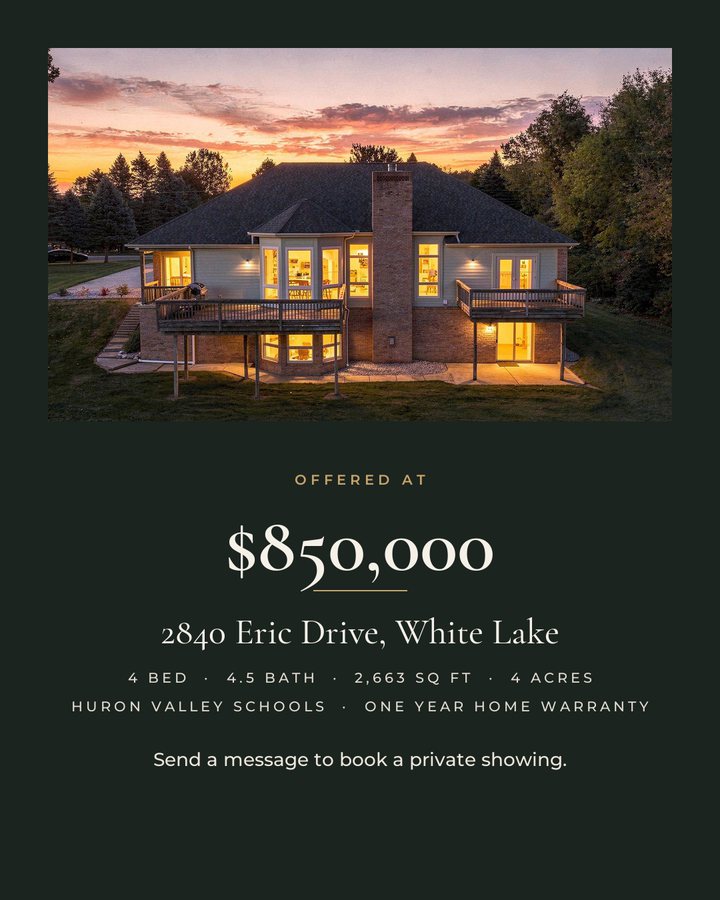 Slide 10: Offered at $850,000