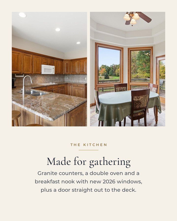 Slide 4: The kitchen and breakfast nook