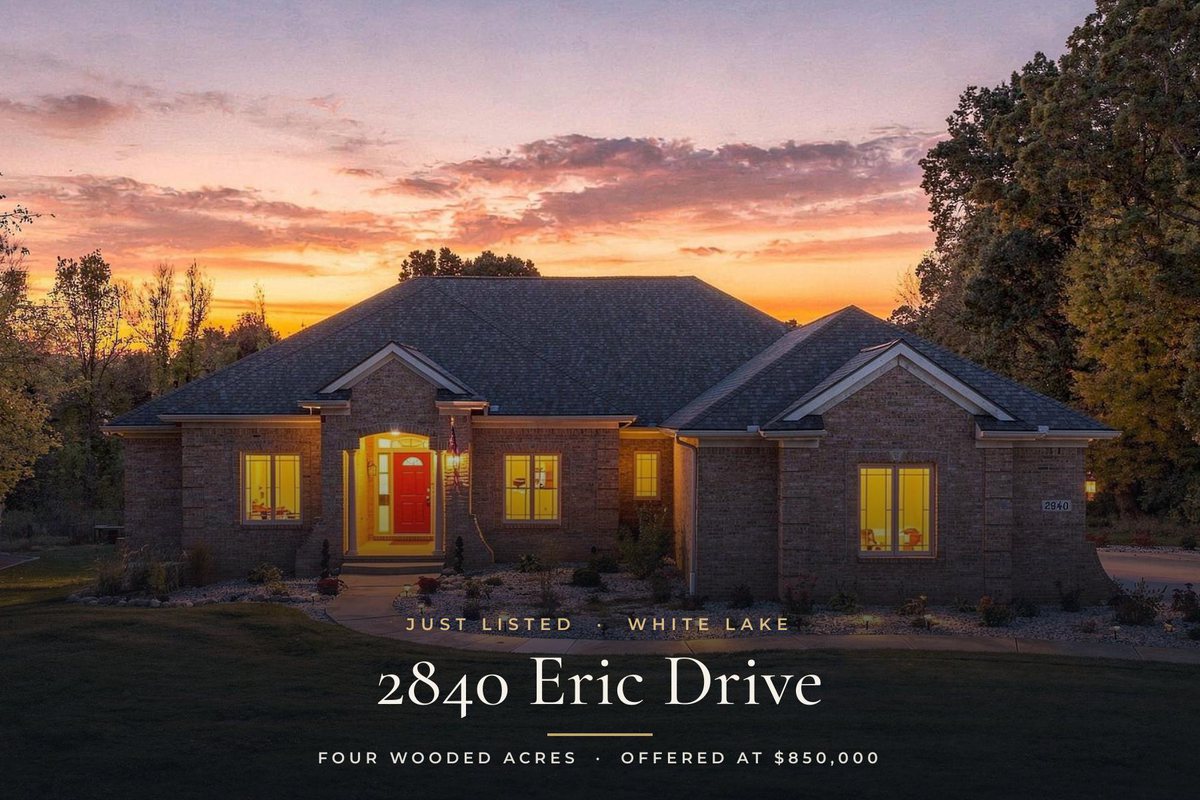 Front of the 2840 Eric Drive just listed postcard