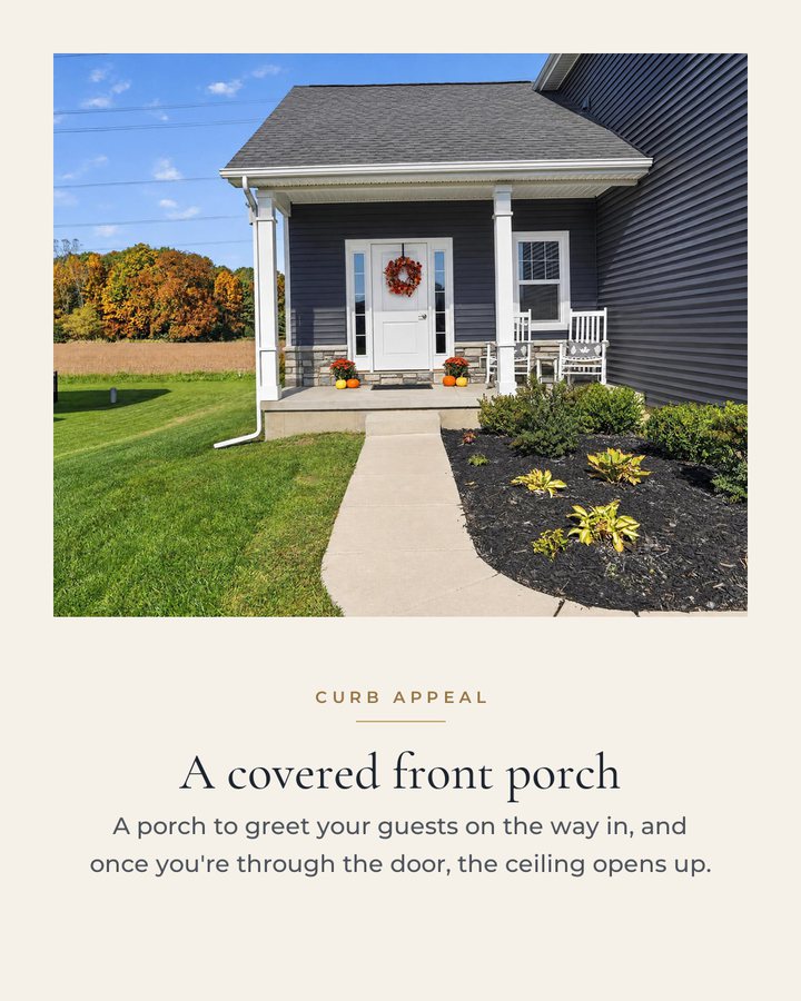 Slide 2: The covered front porch