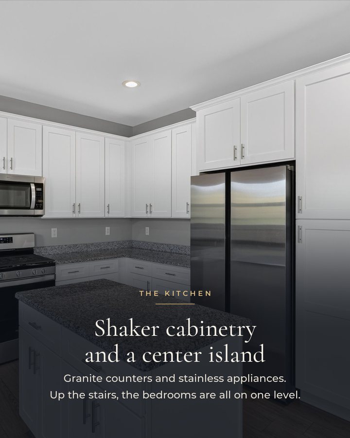 Slide 5: The kitchen with a center island
